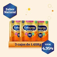 Enfagrow® Premium sabor natural 1650 gr x 3 Unidades -  4.95 KG
